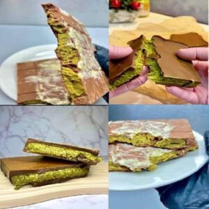 Crispy Pistachio Chocolate Bars: The Dubai Trend