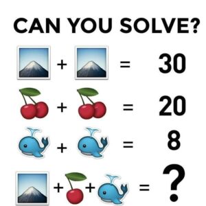 Can You Solve This?