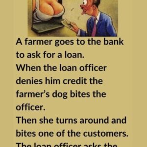 A Farmer Goes To The Bank