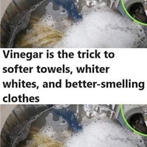 Vinegar is the key to softer towels, brighter whites, and other laundry fixes.