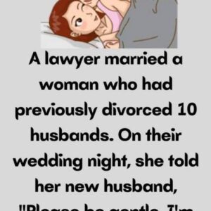 A lawyer married a woman