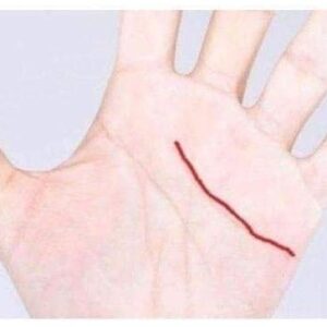 People who have this line on their hand are very special.