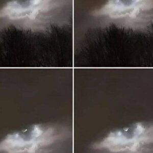 My brother took this photo about 21 km from our house: do you have any ideas what it might be? My brother took this photo about 21 km from our house: do you have any ideas what it might be?
