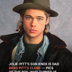 Jolie-Pitt’s Son Knox, 16, Who Sold Dog Treats, Looks Like Brad Pitt’s Clone — His Transformation Caused Hot Buzz