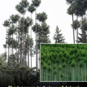 Daisugi, the 600-Year-Old Japanese Technique of Growing Trees Out of Other Trees, Creating Perfectly Straight Lumber