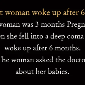 Pregnant woman woke up after 6 months