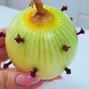 My grandmother’s unusual habit involving onions – the pairing of onions and cloves