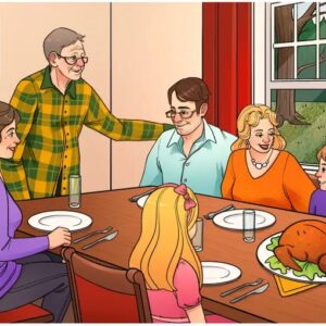 Brain Teaser: Can You Post The Mistake in This Family’s Dining Table Picture in 10 Seconds Or Less?