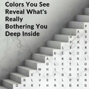 The First Three Colors You See Reveals What’s Really Bothering You Deep Inside