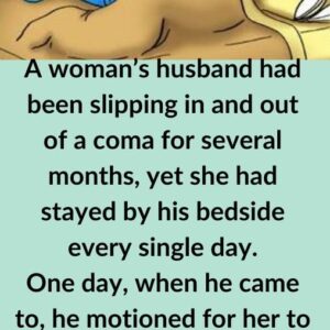 A woman’s husband …