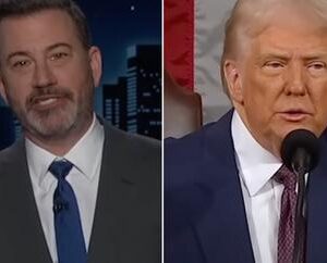 Jimmy Kimmel mocks Trump over transgender mice claim