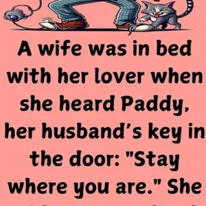 A wife was in bed with …