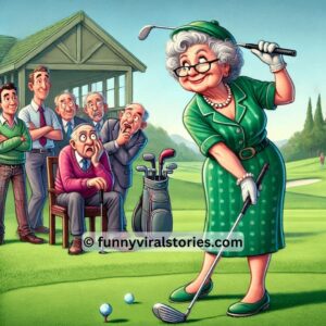 The Legendary Lady Golfer’s Secret: A Hilarious Surprise The Legendary Lady Golfer’s Secret: A Hilarious Surprise