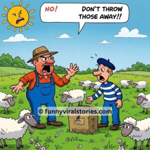 There was once a sheep farmer who needed help There was once a sheep farmer who needed help