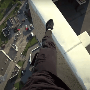 Parkour Runner Misses His Jump And Falls Off A High Rise Rooftop Parkour Runner Misses His Jump And Falls Off A High Rise Rooftop