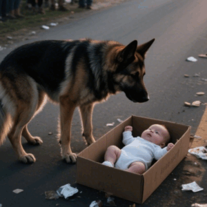 Starving German Shepherd Found a Baby Abandoned in a Box—And Became Her Unwavering Protector Starving German Shepherd Found a Baby Abandoned in a Box—And Became Her Unwavering Protector