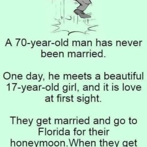 A 70-year-old man has never A 70-year-old man has never