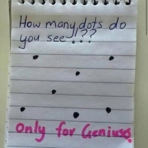 How many dots are there? How many dots are there?