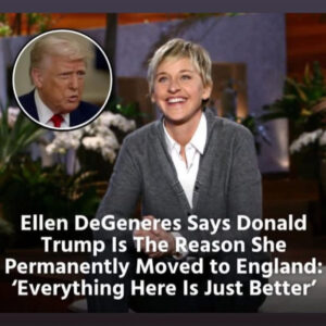 Ellen DeGeneres Says Donald Trump Is The Reason She Permanently Moved to England: ‘Everything Here Is Just Better’ Ellen DeGeneres Says Donald Trump Is The Reason She Permanently Moved to England: ‘Everything Here Is Just Better’