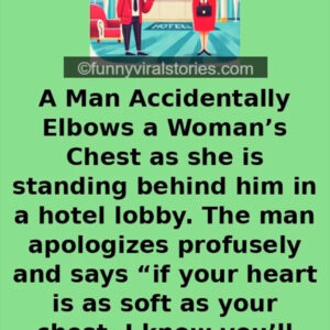 Video: A Man Accidentally Elbows a Woman’s Chest Video: A Man Accidentally Elbows a Woman’s Chest