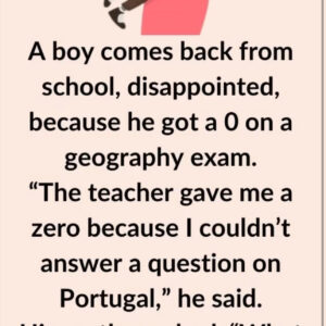 Video: A boy comes back from school