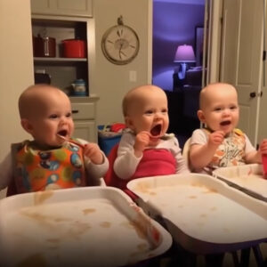 After the mother passes away during childbirth, the doctor takes on the care of her triplets, and five years later, their biological father appears