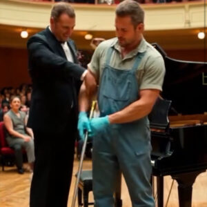 Single Dad Janitor Astonished the Crowd With His Piano Skills — Even the CEO Was Moved to Tears