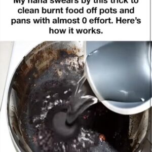 Nana’s Easy Trick for Cleaning Burnt Pots and Pans Nana’s Easy Trick for Cleaning Burnt Pots and Pans