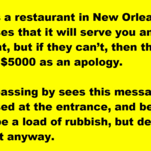 Story: A Man Calls A Restaurant Story: A Man Calls A Restaurant