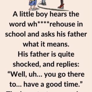 Video: A little boy hears the word