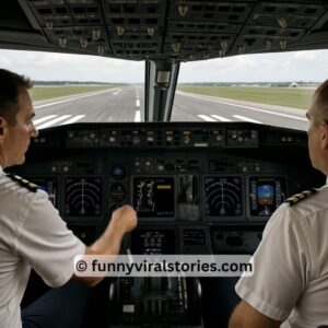 Video: A flight crew was coming in to land