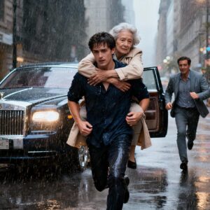 A young man lost his dream job interview because he stopped to help an elderly woman struggling in the rain… unaware she was the CEO’s mother. Minutes after being rejected for arriving late, he received a message that would flip his entire future upside down…