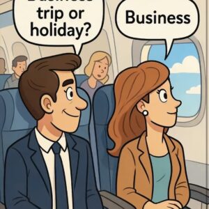 Video: A Man Meets A Woman On A Plane