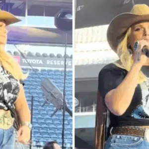 Miranda Lambert’s Denim Skirt Malfunction Steals the Spotlight and Fans’ Attention