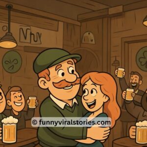 Video: John O’Reilly raised his beer at the pub