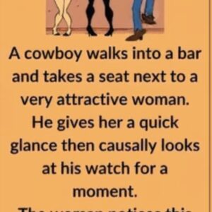 Video: A cowboy walks into a bar