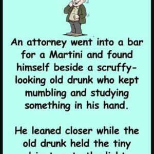 An attorney went into a bar for a Martini
