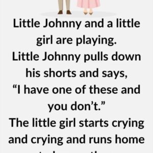 Video: Little Johnny and a little girl are playing