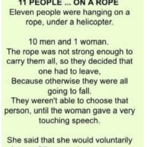 Video: 11 people…ON A ROPE