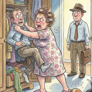 A woman was having a passionate affair