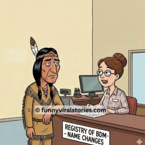 Indian warrior decided to change his name