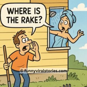 Video: Man was working in the garden