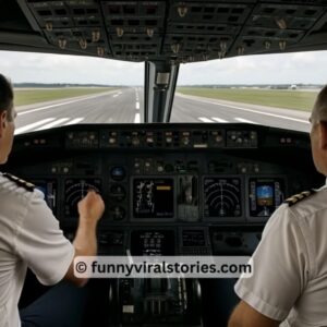 Video: A flight crew was coming in to land