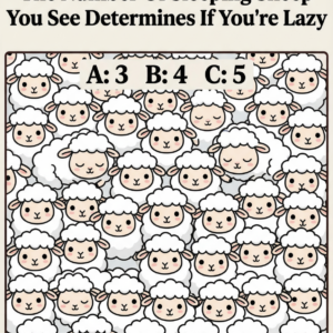 The Number of Sleeping Sheep You See Reveals Your Personality — What Do You Notice First 1 ?