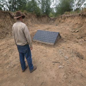 Rancher Discovers a Roof in a Dry Creek, but What Lies Beneath Is Truly Surprising
