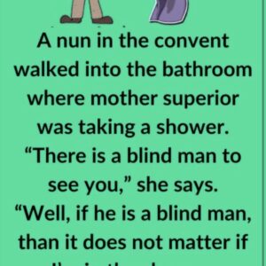 Video: A nun in the convent walked into the bathroom