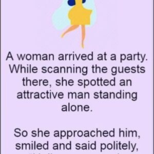 Video: Funny – A woman arrived at a party