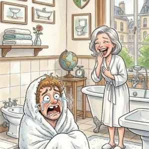 A young woman was preparing for her wedding