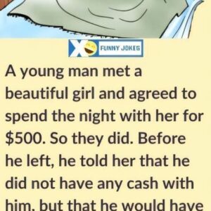 A young man met a beautiful girl