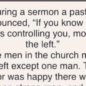 Video: During a sermon a pastor announced